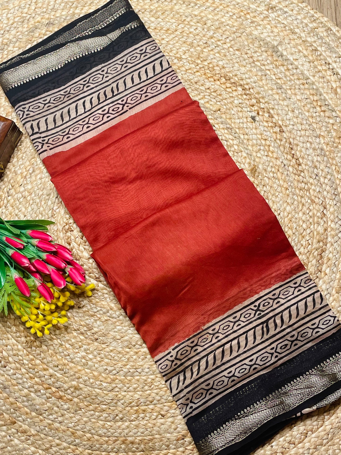 Rustic Glow Maheshwari