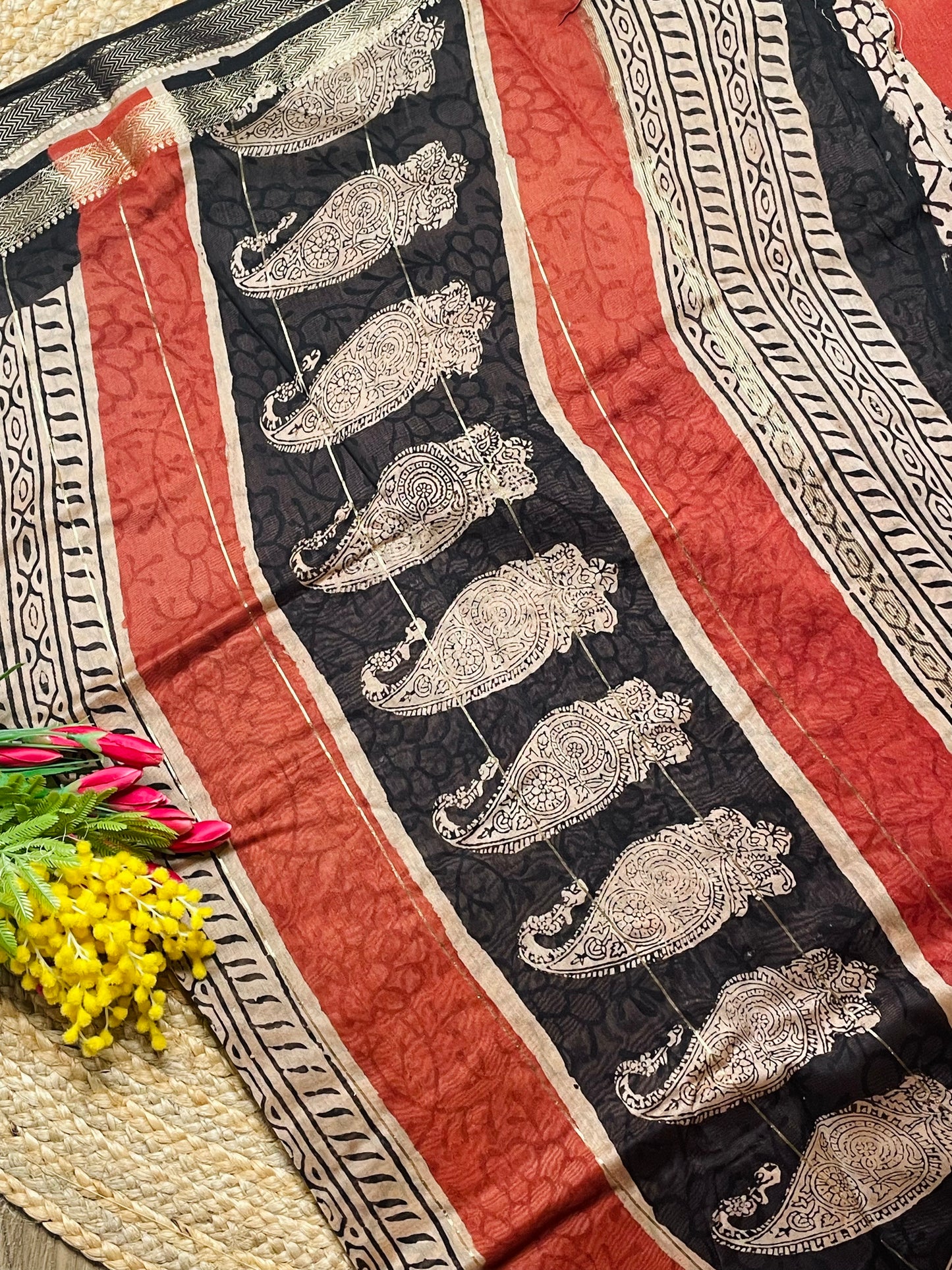 Rustic Glow Maheshwari