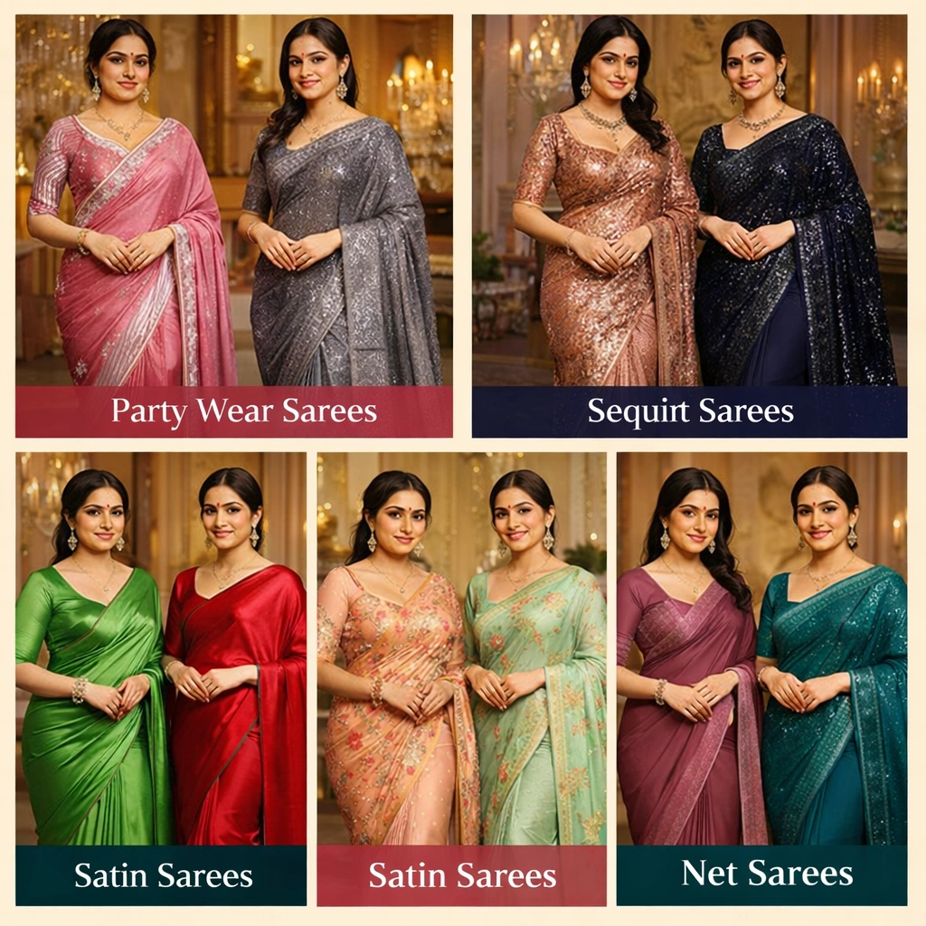 Party Wear Sarees